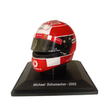 Michael Schumacher Mini casco Ferrari Campione del mondo 2002 scala 1/5