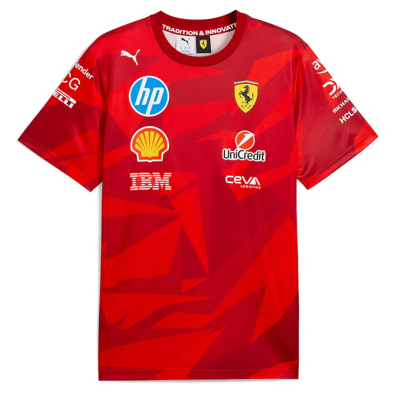 Special edition T-shirt team Scuderia Ferrari F1 G.P. Las vegas 2025