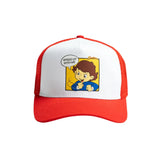 Cappellino Ayrton Senna Senninha Trucker Rosso - F1Monza