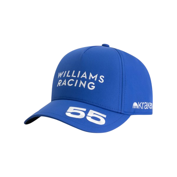 Cappellino Carlos Sainz 55 Williams Racing Team Cap 2025