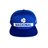 Ayrton Senna National cap with flat visor and bag