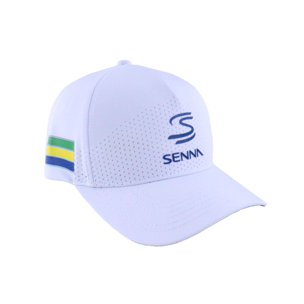 Cappellino Ayrton Senna Tempo libero Bianco