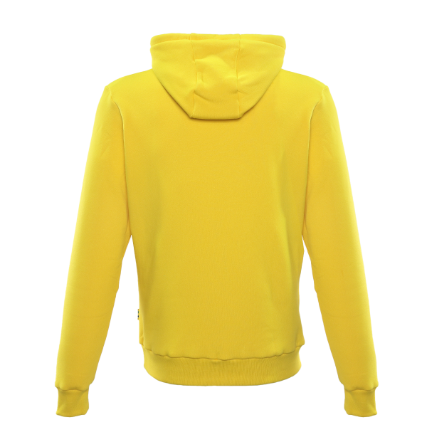 Ayrton Senna Felpa hoodie stripe Gialla