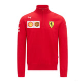 Sweatshirt 1/4 zip Scuderia Ferrari F1 Team sponsor