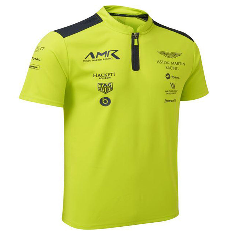 Polo Aston Martin Team sponsor lime green