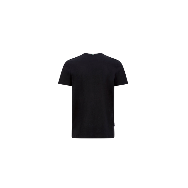 Scuderia Ferrari T-shirt BLACK tricolor band