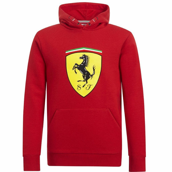 Ferrari Child Sweatshirt with Hooded Hooded Shield