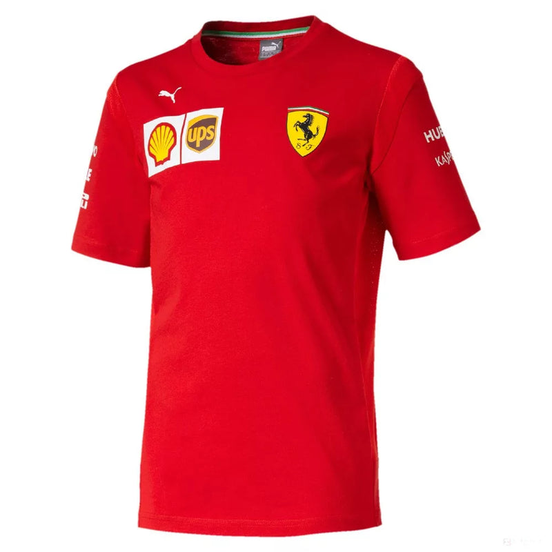 Scuderia Ferrari F1 team Sponsor boy t-shirt
