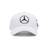Cappellino Lewis Hamilton 44 Mercedes AMG Petronas F1 2022 Bianco