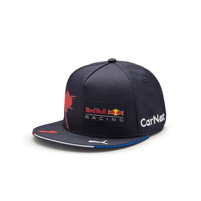 Max Verstappen 2022 Red Bull Racing Team F1 Flat Visor Cap No. 1