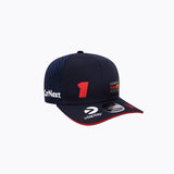 Max Verstappen 2023 Oracle Red Bull Racing Team F1 Flat Visor No. 1 Kids Cap