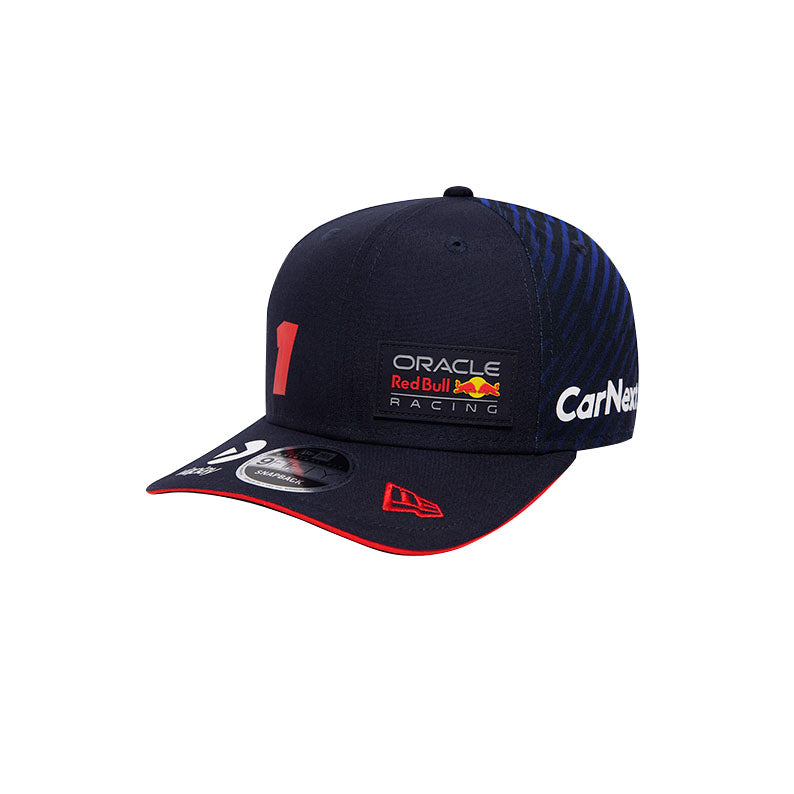 Max Verstappen 2023 Oracle Red Bull Racing Team F1 Flat Visor Cap No. 1