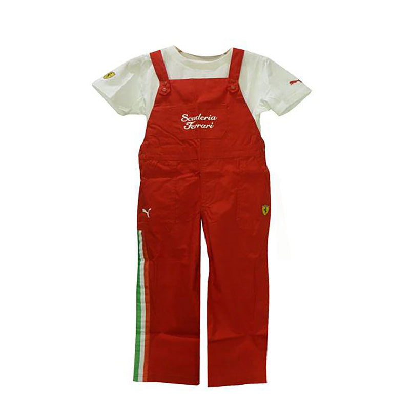 Salopette bambino Ferrari con t-shirt  https://f1monza.com/products/completino-bambino-ferrari-salopette-t-shirt