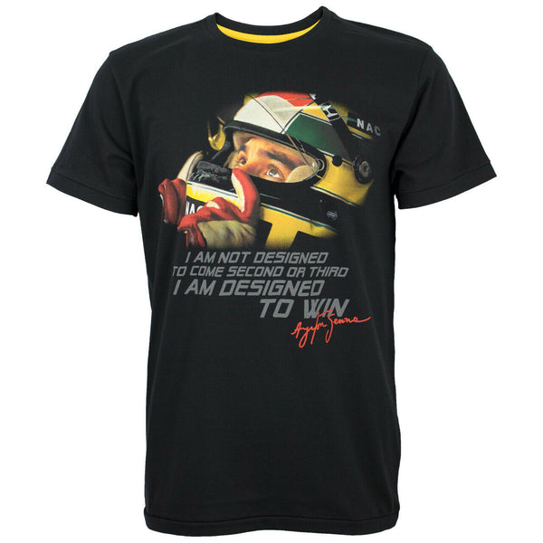 T-Shirt Ayrton Senna designed to win  https://f1monza.com/products/t-shirt-ayrton-senna-designed-to-win