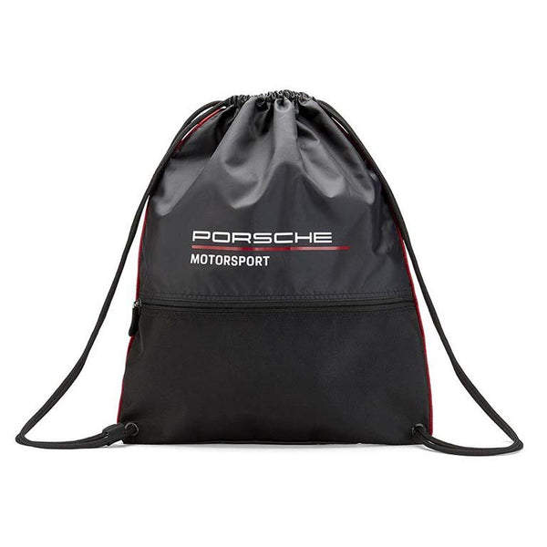 Porsche Motorsport gym bag in black