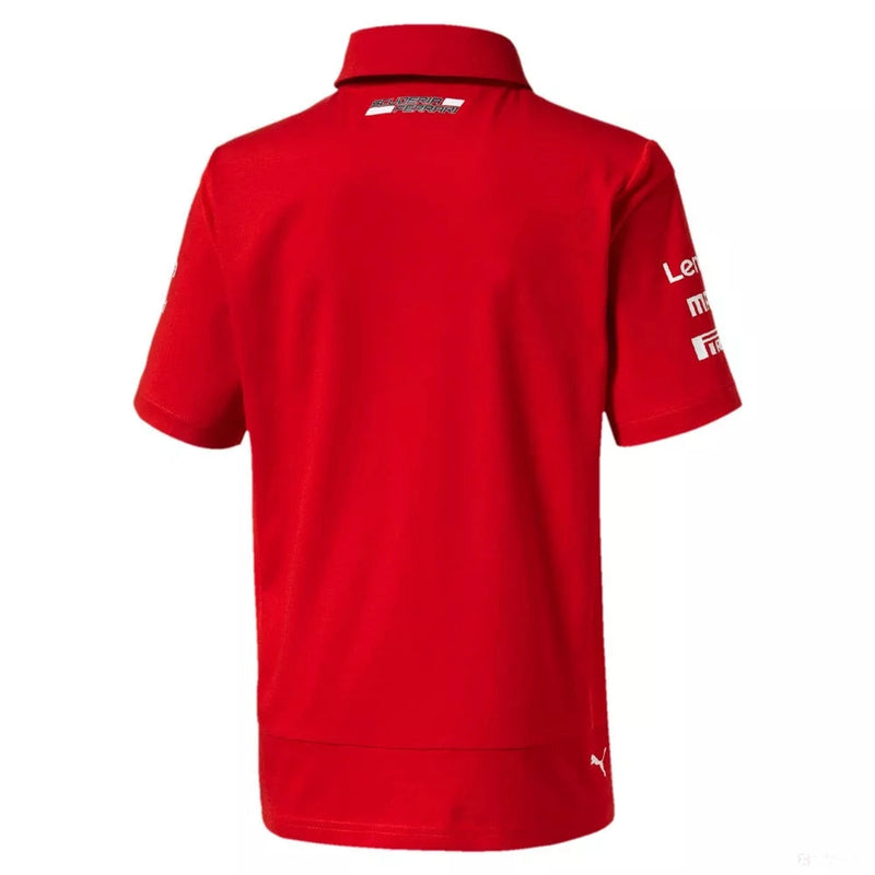 Scuderia Ferrari F1 team Sponsor children s polo shirt F1Monza