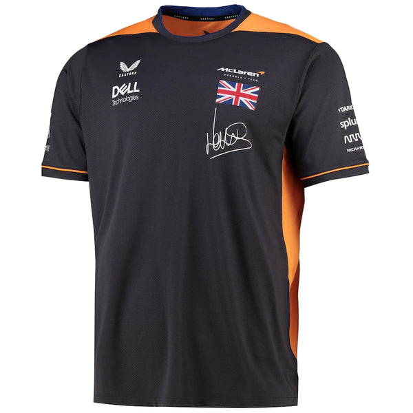 T-Shirt Bambino Ragazzo n.4 driver Lando Norris replica McLaren F1 Team