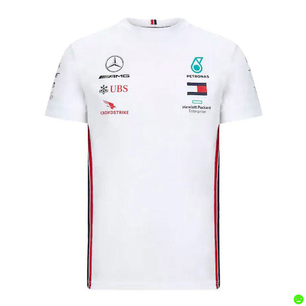 Mercedes AMG Petronas F1 Team 2020 White Kid Boy T-Shirt