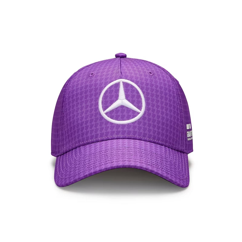 Lewis Cap ITALY GP 2022 Hamilton 44 Mercedes AMG Petronas F1 Pink Fluo