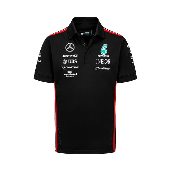 Polo Mercedes AMG Petronas F1 Team sponsor 2022 black