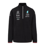 Felpa Pile Sweatshirt 1/4 ZIP AMG Mercedes Petronas F1 Team sponsor 2022