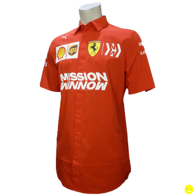 Camicia Scuderia Ferrari F1 Team sponsor 2019  https://f1monza.com/products/camicia-scuderia-ferrari-f1-team-sponsor-2019