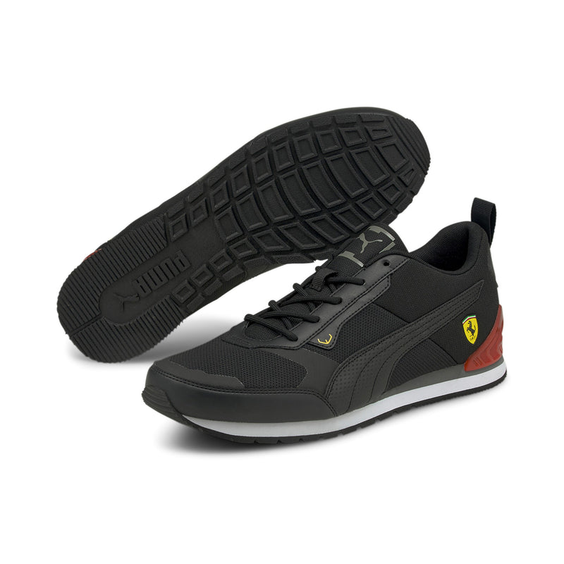 Ferrari Puma Track Racer Shoe Adult Black (A12)