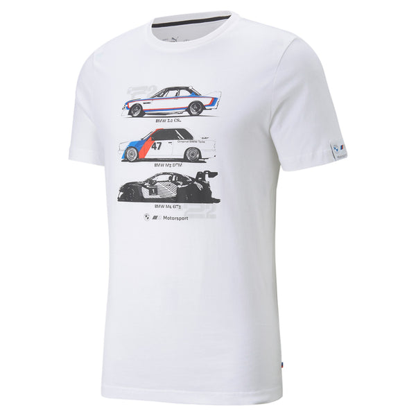 BMW Motorsport MMS Graphichs WHITE T-shirt