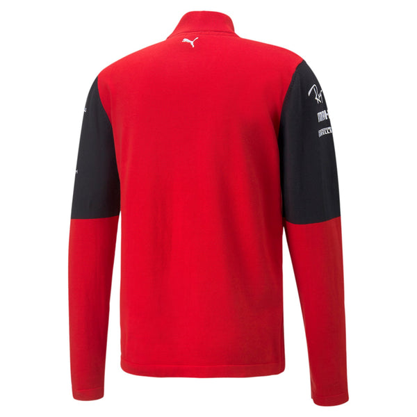 Sweatshirt 1/4 zip Scuderia Ferrari F1 Team sponsor 2022
