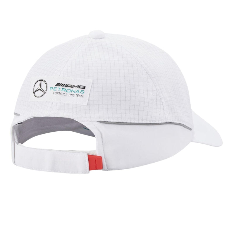 Cappellino Team Mercedes AMG Petronas F1 bianco 2022