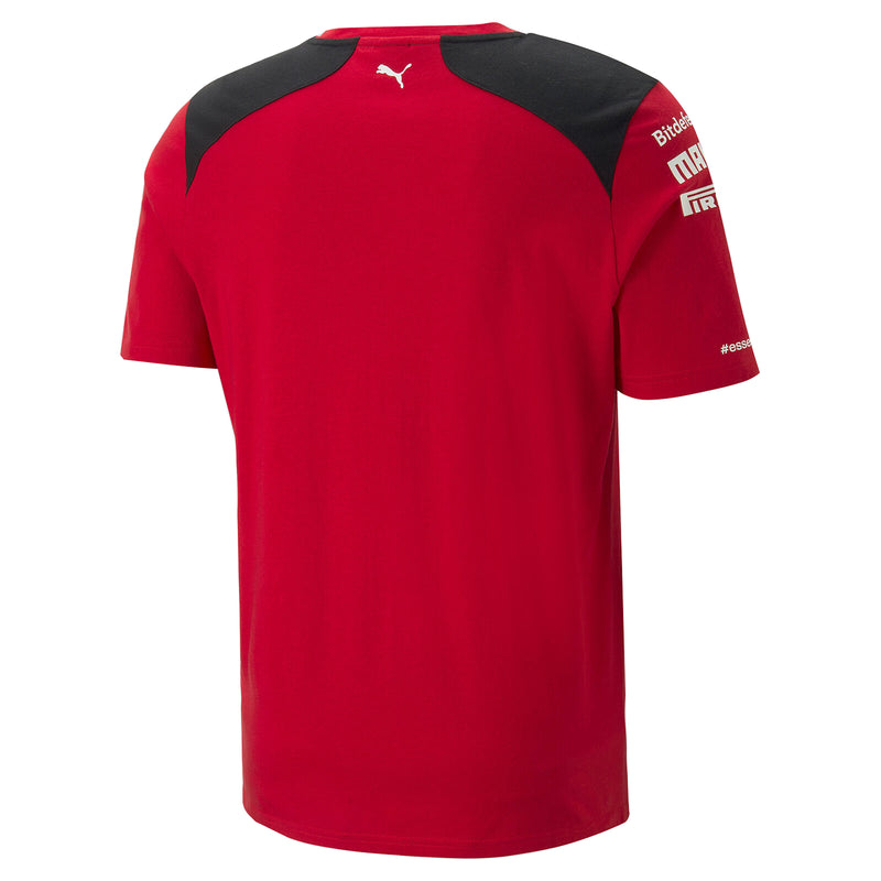 t-shirt Bambino Ragazzo Scuderia Ferrari F1 team Replica Sponsor 2023
